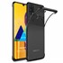 Microsonic Samsung Galaxy M31 Kılıf Skyfall Transparent Clear Siyah 1