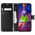 Microsonic Samsung Galaxy M51 Kılıf Delux Leather Wallet Siyah 1