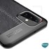 Microsonic Samsung Galaxy M51 Kılıf Deri Dokulu Silikon Lacivert 5