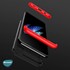 Microsonic Samsung Galaxy M51 Kılıf Double Dip 360 Protective Siyah Kırmızı 3