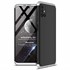 Microsonic Samsung Galaxy M51 Kılıf Double Dip 360 Protective Siyah Gri 1