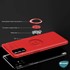 Microsonic Samsung Galaxy M51 Kılıf Kickstand Ring Holder Kırmızı 3
