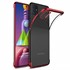 Microsonic Samsung Galaxy M51 Kılıf Skyfall Transparent Clear Kırmızı 1