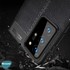 Microsonic Samsung Galaxy Note 20 Ultra Kılıf Deri Dokulu Silikon Lacivert 4