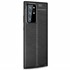 Microsonic Samsung Galaxy Note 20 Ultra Kılıf Deri Dokulu Silikon Siyah 2