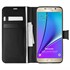 Microsonic Samsung Galaxy Note 5 Kılıf Delux Leather Wallet Siyah 1
