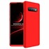 Microsonic Samsung Galaxy S10 Kılıf Double Dip 360 Protective Kırmızı 1