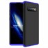 Microsonic Samsung Galaxy S10 Plus Kılıf Double Dip 360 Protective Siyah Mavi 1
