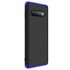 Microsonic Samsung Galaxy S10 Plus Kılıf Double Dip 360 Protective Siyah Mavi 2