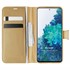 Microsonic Samsung Galaxy S20 FE Kılıf Delux Leather Wallet Gold 1
