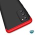 Microsonic Samsung Galaxy S20 FE Kılıf Double Dip 360 Protective Siyah Kırmızı 8