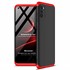 Microsonic Samsung Galaxy S20 FE Kılıf Double Dip 360 Protective Siyah Kırmızı 1