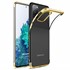Microsonic Samsung Galaxy S20 FE Kılıf Skyfall Transparent Clear Gold 1