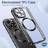 Microsonic Apple iPhone 11 Kılıf MagSafe Luxury Electroplate Mavi 3