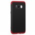 Microsonic Samsung Galaxy S8 Plus Kılıf Double Dip 360 Protective Siyah Kırmızı 2
