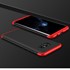 Microsonic Samsung Galaxy S8 Plus Kılıf Double Dip 360 Protective Siyah Kırmızı 3