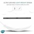 Microsonic Samsung Galaxy Tab S9 FE Kılıf Slim Translucent Back Smart Cover Pembe 5