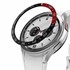 Microsonic Samsung Galaxy Watch 4 Classic 46MM Spor Koruyucu Metal Çerçeve Bezel Siyah Kırmızı 1