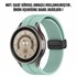 Microsonic Samsung Galaxy Watch 6 44mm Kordon Ribbon Line Açık Yeşil 2