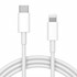 Microsonic Type-C to Lightning Kablo iPhone iPad Macbook Typ-C - 8Pin İOS Lightning Dönüştücü Kablo Beyaz 1