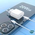 Microsonic Apple iPhone 15 Plus USB-C Güç Adaptörü Type-C Priz Şarj Cihazı Adaptörü 3