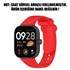 Microsonic Xiaomi Redmi Watch 4 Kordon Silicone Sport Band Kırmızı 2