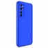 Microsonic Xiaomi Mi Note 10 Lite Kılıf Double Dip 360 Protective Mavi 2