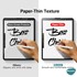 Microsonic Apple iPad Air 4 Nesil A2316-A2324-A2325-A2072 Paper Feel Kağıt Dokulu Mat Ekran Koruyucu 7