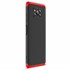 Microsonic Xiaomi Poco X3 NFC Kılıf Double Dip 360 Protective Siyah Kırmızı 2
