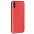 Microsonic Matte Silicone Xiaomi Redmi 9A Kılıf Kırmızı 2