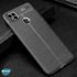Microsonic Xiaomi Redmi 9C Kılıf Deri Dokulu Silikon Siyah 3
