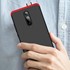 Microsonic Xiaomi Redmi K20 Kılıf Double Dip 360 Protective Siyah Kırmızı 5