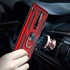 Microsonic Xiaomi Redmi K20 Kılıf Military Ring Holder Kırmızı 3