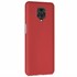 Microsonic Matte Silicone Xiaomi Redmi Note 9 Pro Kılıf Kırmızı 2