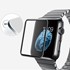 Microsonic Apple Watch Series 2 38mm 3D Kavisli Temperli Cam Full Ekran koruyucu Kırılmaz Film Siyah 3