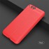 Microsonic Xiaomi Mi Note 3 Kılıf Deri Dokulu Silikon Kırmızı 3
