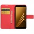 Microsonic Cüzdanlı Deri Samsung Galaxy A8 2018 Kılıf Kırmızı 1