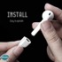 Microsonic Apple AirPods Pro Neck Rope Silicone Siyah 3
