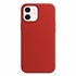 Microsonic Apple iPhone 12 Mini Kılıf Liquid Lansman Silikon Koyu Kırmızı 2