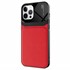 Microsonic Apple iPhone 12 Pro Kılıf Uniq Leather Kırmızı 2