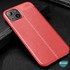 Microsonic Apple iPhone 13 Kılıf Deri Dokulu Silikon Kırmızı 6