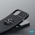 Microsonic Apple iPhone 13 Kılıf Kickstand Ring Holder Siyah 3