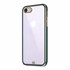 Microsonic Apple iPhone 8 Kılıf Laser Plated Soft Koyu Yeşil 2