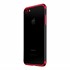 Microsonic Apple iPhone 7 Kılıf Skyfall Transparent Clear Kırmızı 2