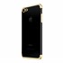 Microsonic Apple iPhone 8 Kılıf Skyfall Transparent Clear Gold 2