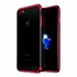 Microsonic Apple iPhone 8 Kılıf Skyfall Transparent Clear Kırmızı 1
