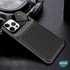 Microsonic Apple iPhone 12 Kılıf Uniq Leather Siyah 5