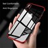 Microsonic Apple iPhone X Kılıf Skyfall Transparent Clear Kırmızı 4