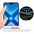 Microsonic Huawei Honor 8X Tam Kaplayan Temperli Cam Ekran koruyucu Siyah 2