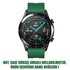 Microsonic Huawei Watch GT2 Pro Kordon Silicone RapidBands Koyu Yeşil 2